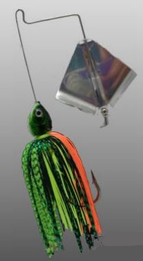 Baitsfishing Buzzbait Chrome - Firetiger
