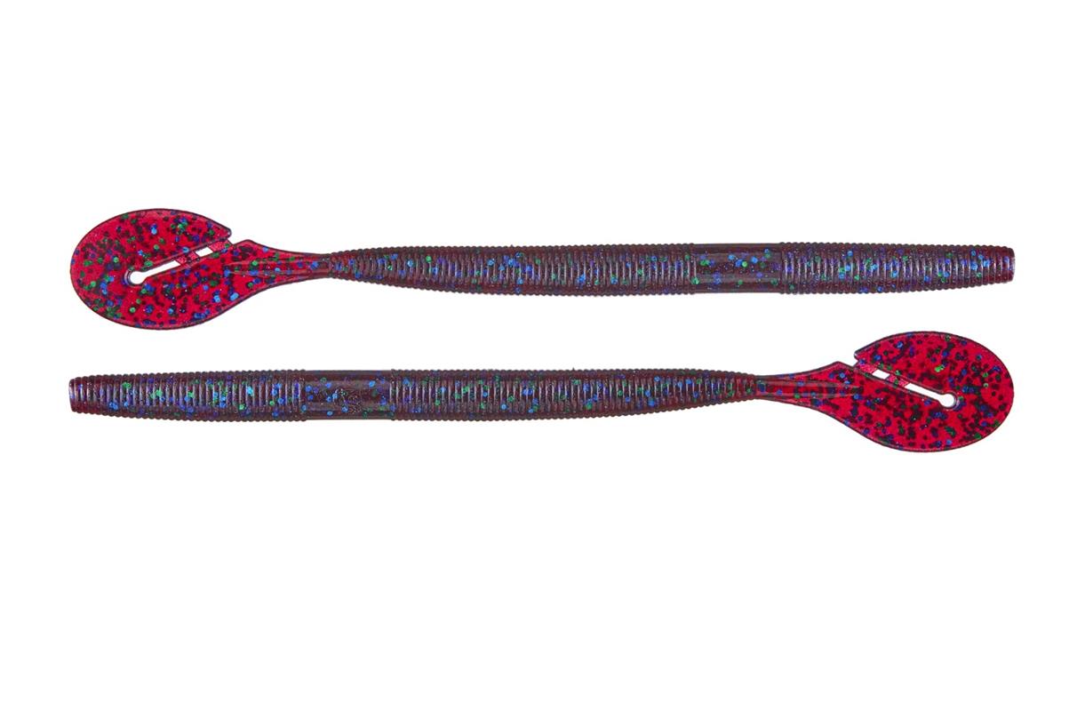 Gary Yamamoto 7" Speed Senko - 356 Plum Apple