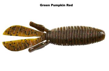 Missile Baits Baby D Bomb - Green Pumpkin Red
