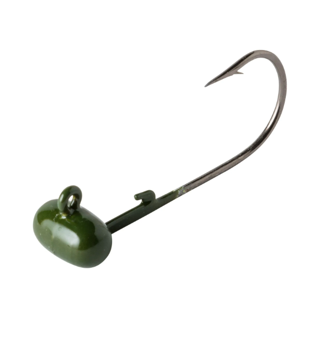 Rebel Keg Football Jig Head - Green Pumpkin