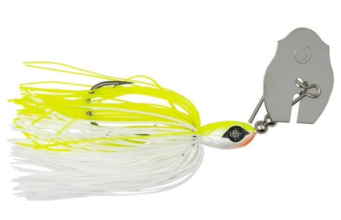 Googan Chatterbait Squad Clickbait - White/Chartreuse