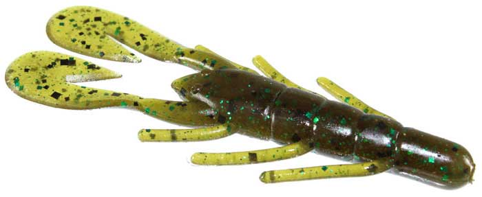 Zoom Ultravibe Speed Craw 080-184 Green Pumpkin Green
