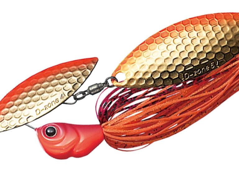 Evergreen Spinnerbait D Zone - 08 Spawn Dynamite (F/R=Orange Gold)