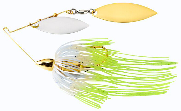 War Eagle Spinnerbait Screamin Eagle Gold Frame DW - SEGW50 Hot Blue Herring