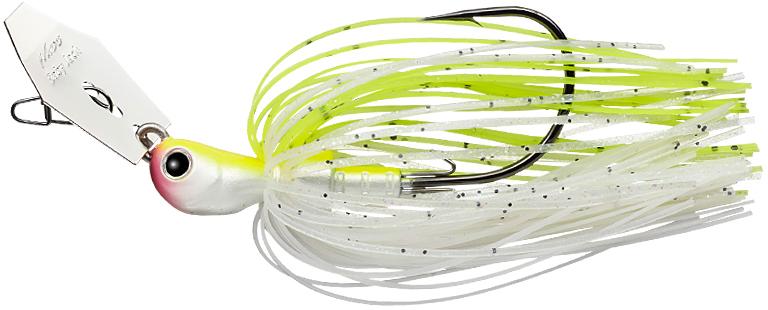 Evergreen Chatterbait Jack Hammer Baby Jack - 002 White Chart