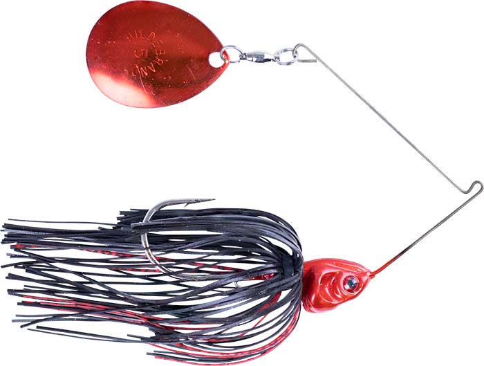 Spinnerbait Booyah Covert Night Time - BC732 Red Black 