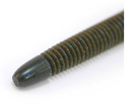 Geecrack Bellows Stick - 023 Green Pumpkin Blue Flake