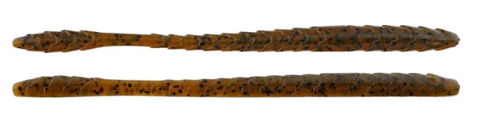 Googan Slim Shake Worm - Green Pumpkin