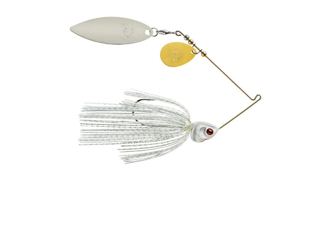 Spinnerbait Booyah Covert Colorado Willow - GNT728 Wht Slvrscl/Prl Hd - Col/Wil Gld/Nkl