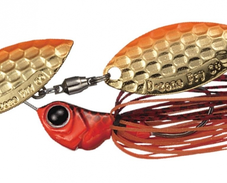 Evergreen Spinnerbait D Zone Fry DW - 08 Pre Spawn Dynamite (F/R= Orange Gold)