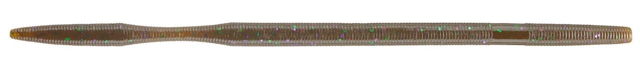 Gary Yamamoto 10" OKI Worm Floater - 301 Green Pumpkin Green & Purple