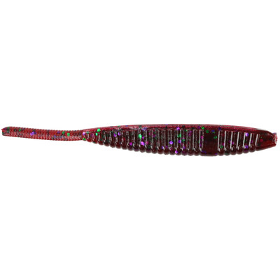 Gary Yamamoto Shad Shape Worm - 415 Plum Candy