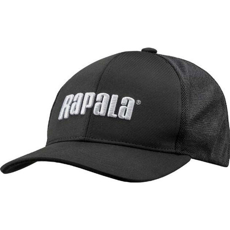 Boné Rapala Black Mesh Snapback