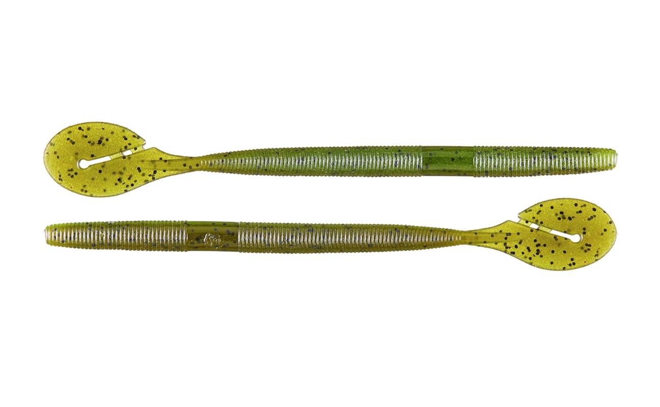 Gary Yamamoto 7" Speed Senko - 912 Green Pumpkin/Watermelon 