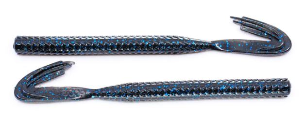 Googan Blazin’ Worm - Black Blue