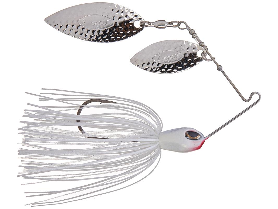Molix Spinnerbait FS DW - 07 Special White DBL Wil Slv/Slv