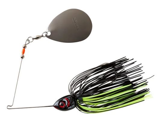 Booyah Spinnerbait Moon Talker - 604 Black/Chartreuse