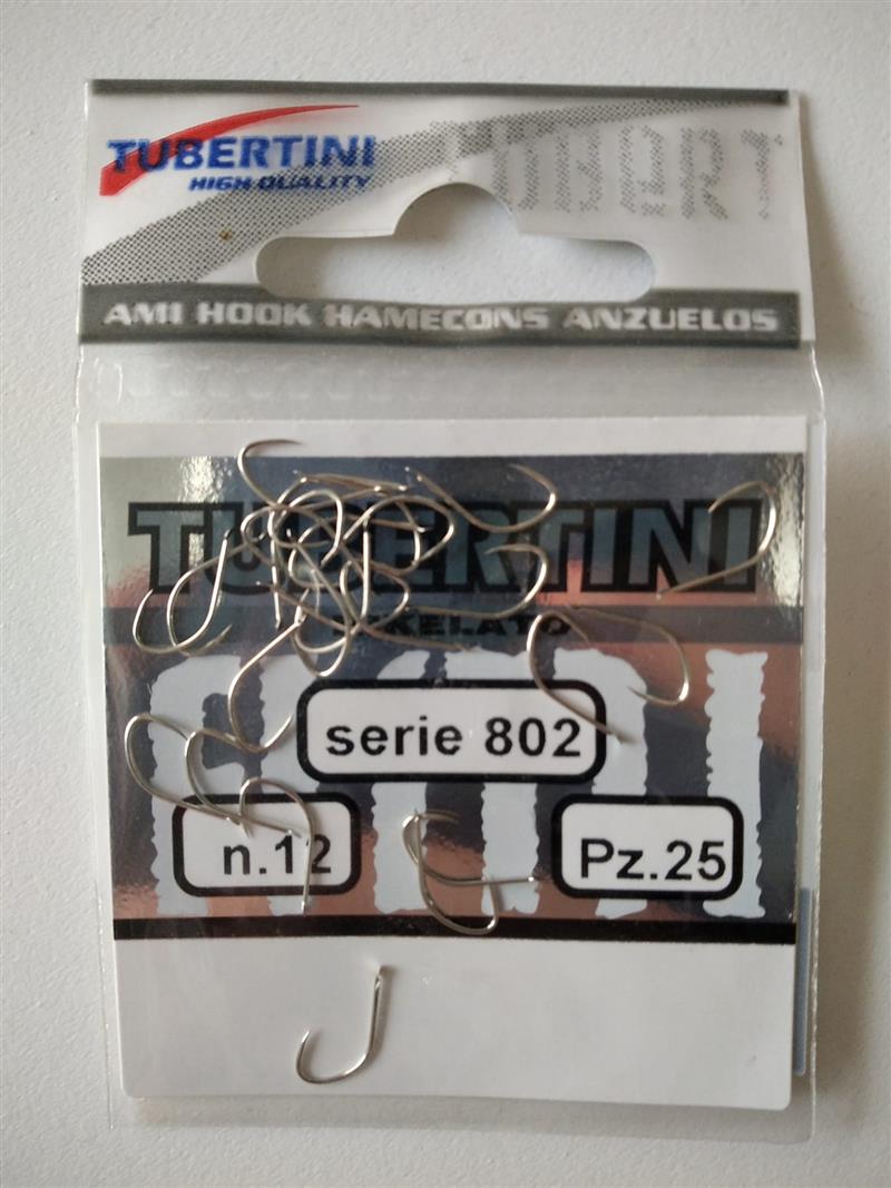 Anzol serie 802 niquel