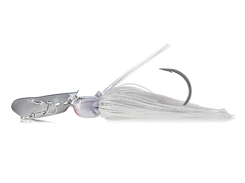 Molix Chatterbait Compact Blade Jig - 07 Special White