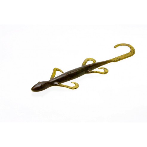 Zoom Mini Lizard 4" 005-202 Green Pumpkin Red