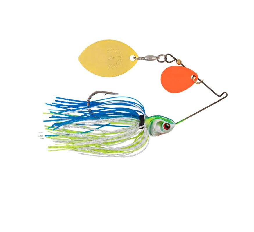 Spinnerbait Booyah Covert Finesse Colorado Oklahoma - OCGOK730 Wht Chart Blue Col/Oklahoma Orange/Gl