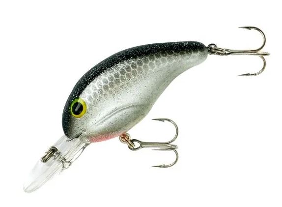 Crankbait Bandit Series 200 - 76 Silver Minnow Sparkle