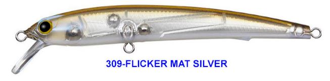 Evergreen M-1 Inspire Minnow - 309 Flicker Mat Silver