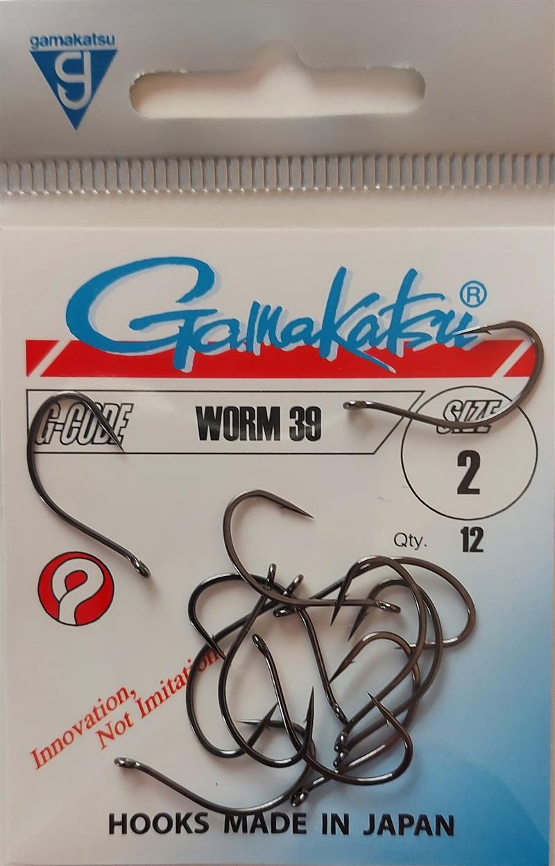 Anzol Gamakatsu Worm 39