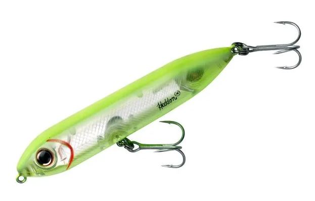 Heddon Super Spook Jr. - Chartreuse/Silver Insert