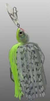 BBS Chatterbait Chrome - Chartreuse Shad 