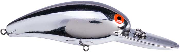 Crankbait Bomber Model 7A Next Gen - Chrome Black Back