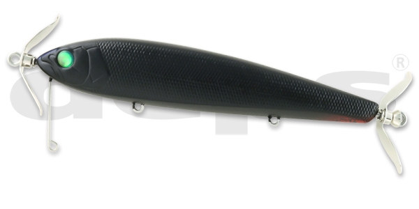 Amostra calling hustler sinking 125mm Jet Black 40