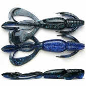 Amostra crazy flapper Black Blue 413