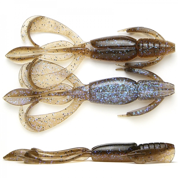 Amostra crazy flapper Electric Brown Craw 463