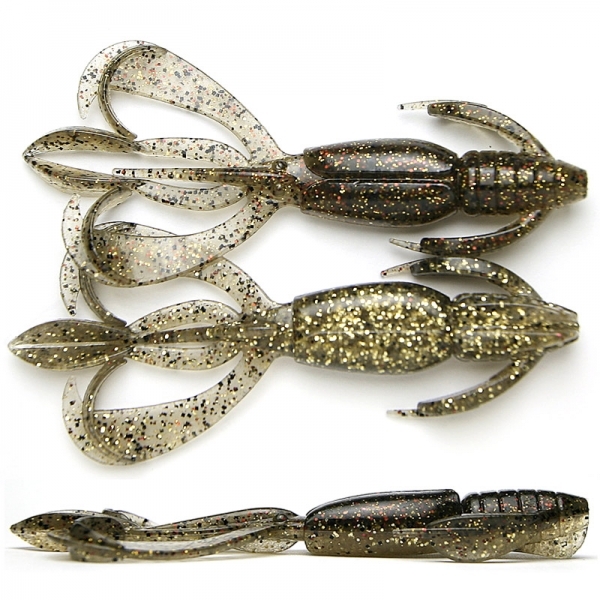 Amostra crazy flapper Gold Flash Craw 461