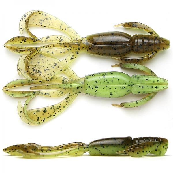 Amostra crazy flapper Green-Pumpkin P.P. Chart 401