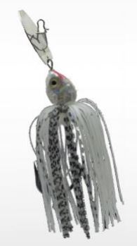 BBS Chatterbait Chrome - Ghost Shad 