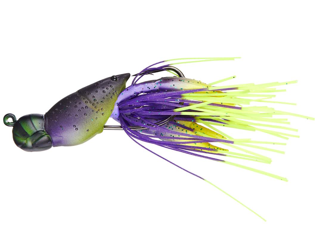Amostra hollow body craw 148 Junebug / Chartreuse