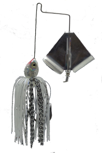 Baitsfishing Buzzbait Chrome - Ghost Shad 