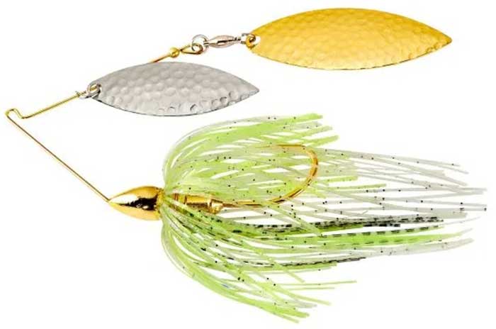 War Eagle Spinnerbait Gold Frame Hammerede DW - GWH09 Spot Remover