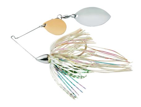 War Eagle Spinnerbait Nickel Frame Finesse Colorado/Turtleback - Shiny Shad 