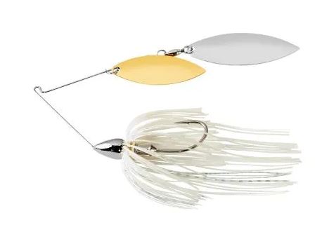 War Eagle Spinnerbait Nickel Frame DW - NW01S White Silver