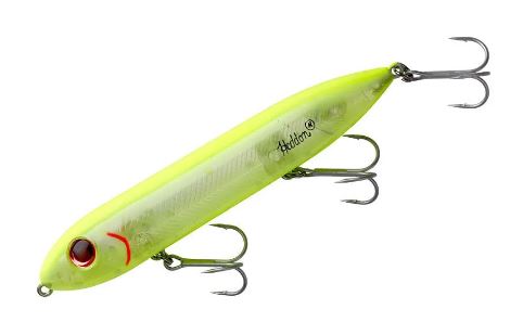 Heddon Super Spook - Chartreuse/Silver Insert