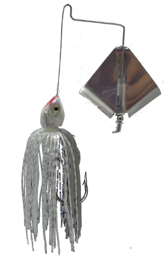 Baitsfishing Buzzbait Chrome - Sparkle Shad