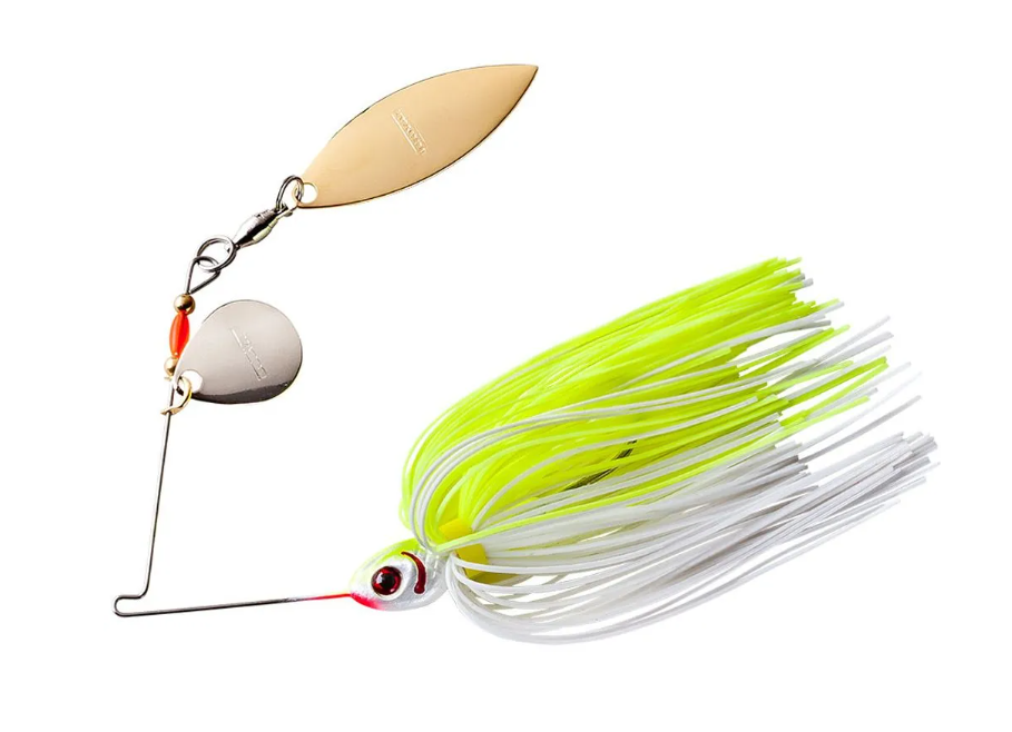 Spinnerbait Booyah Blade Tandem - 616 White Chartreuse