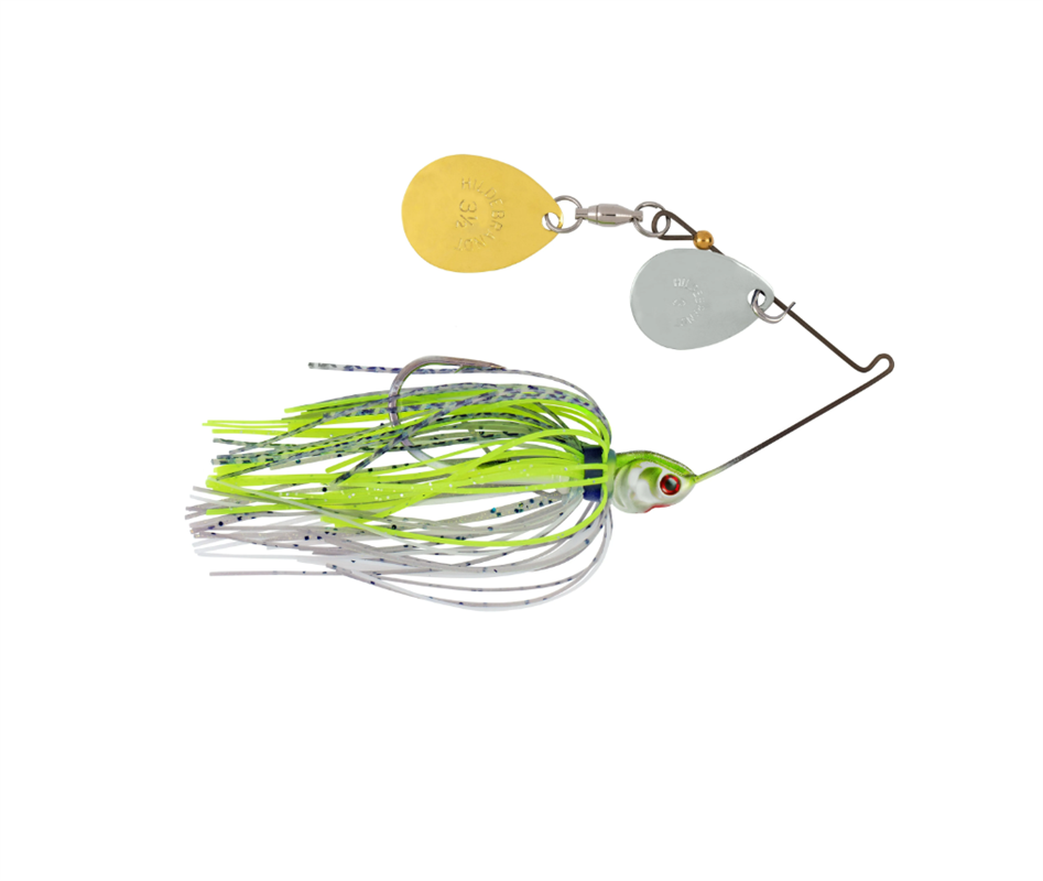 Spinnerbait Booyah Covert Finesse Double Colorado - NGC726 JC Special - DBL Colorado Nkl/Gld