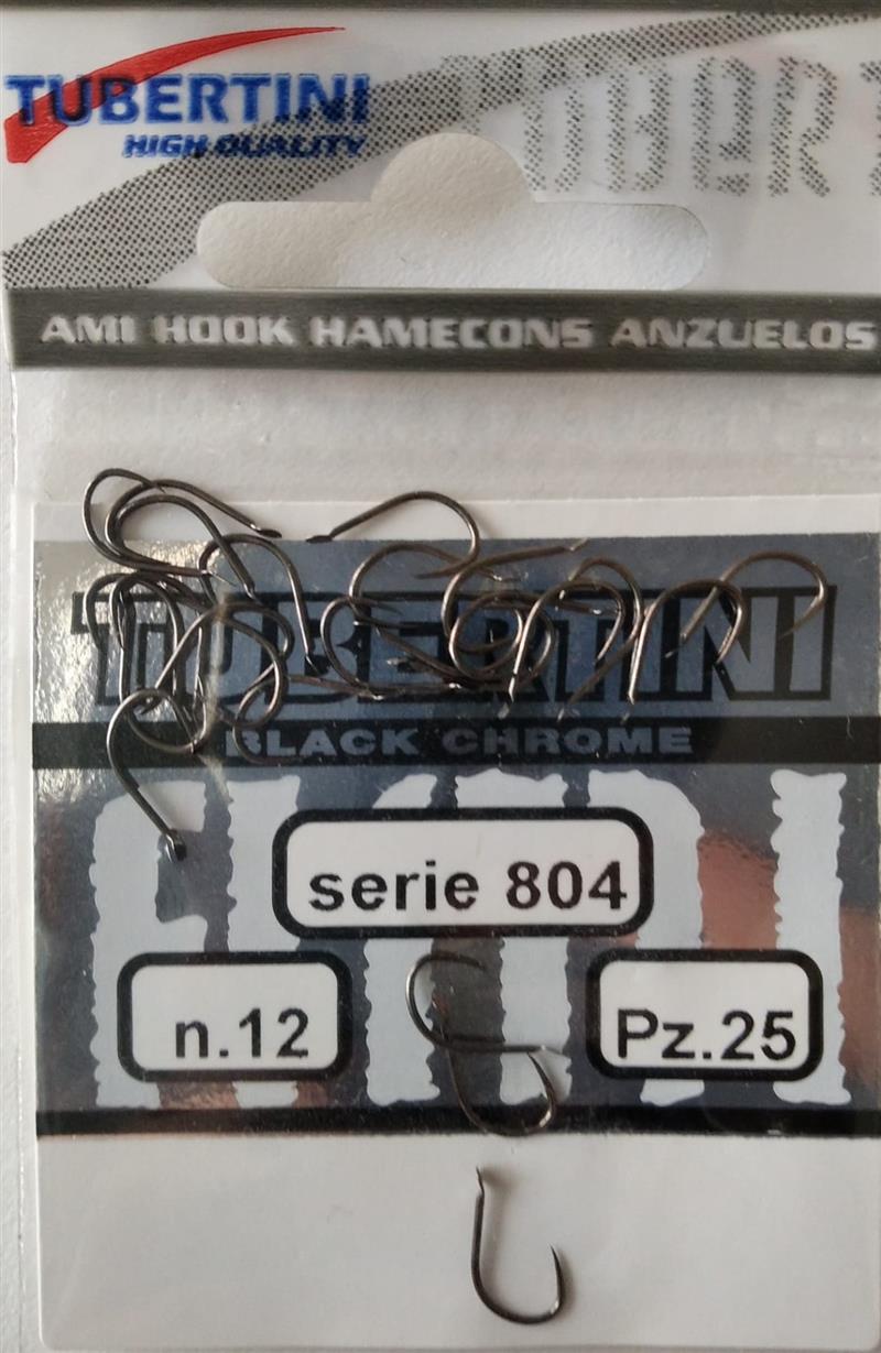 Anzol serie 804 preto cromado