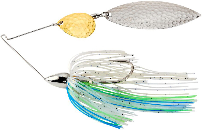 War Eagle Spinnerbait Hammerede Nikel Frame TW - NTH08 Blue Herring