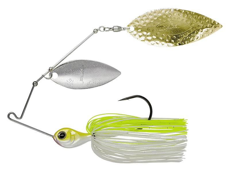 Molix Spinnerbait Venator Big Blade - 02H White Chartreuse