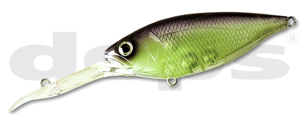 Amostra DC-300 kick backer 79.5mm purple shad